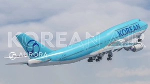 [8K] Korean Air New Livery (HL7644) - Asobo B747-8 - MSFS2020 thumbnail 1