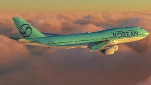 [8K] Korean Air New Livery (HL7644) - Asobo B747-8 - MSFS2020 thumbnail 3