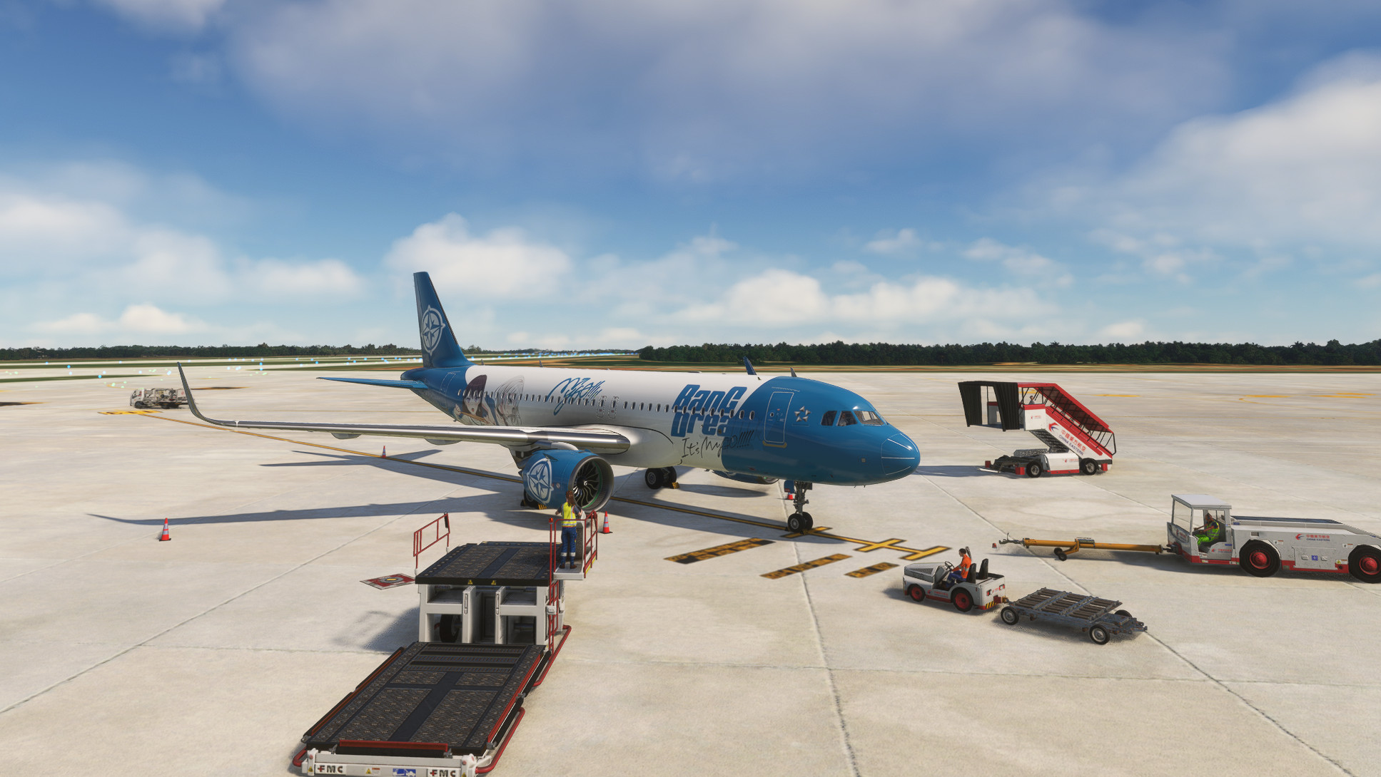 GSX profile for ZGZJ Zhanjiang Wuchuan International Airport by
