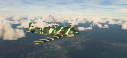 Focke Wulf FW190 JG54 Emil Lang