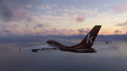 FlyByWire A380X kaflyVA