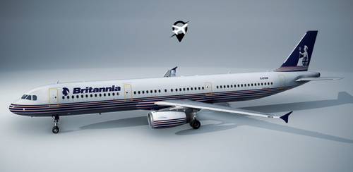 Britannia Airways [Fictional] G-BAYW A321 | 8K | Fenix A321 v2b2 [REQUEST]