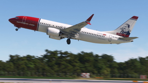 Norwegian Air Sweden (Pack 1) w/Cabin - iFly 737 MAX8 thumbnail 4