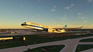 iniBuilds A350-900 China Southern B-32EW thumbnail 3