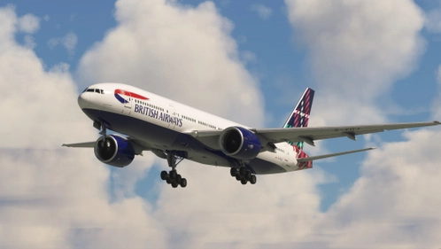British Airways ("Benyhone Tartan", G-VIIJ) - PMDG 777-200ER (GE)