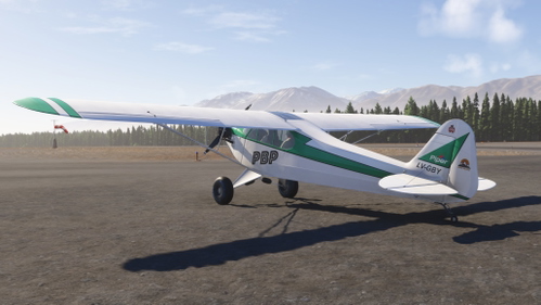 Piper J-3 Cub Patagonia Bush Pilots LV-GBY