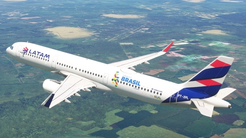 LATAM Brasil "Conheça o Brasil voando" PT-XPL | w/Cabin