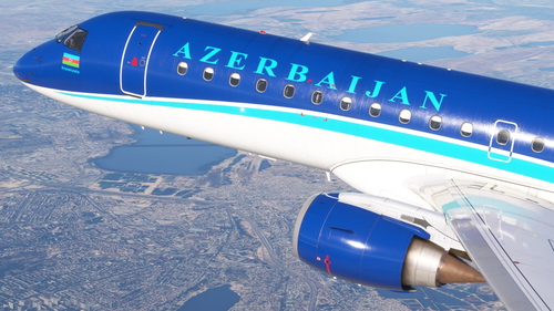Azerbaijan Airlines 4K-AZ67 Embraer 190