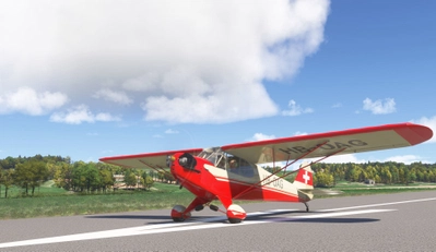 CAS Piper J-3 Cub HB-OAG | 1980