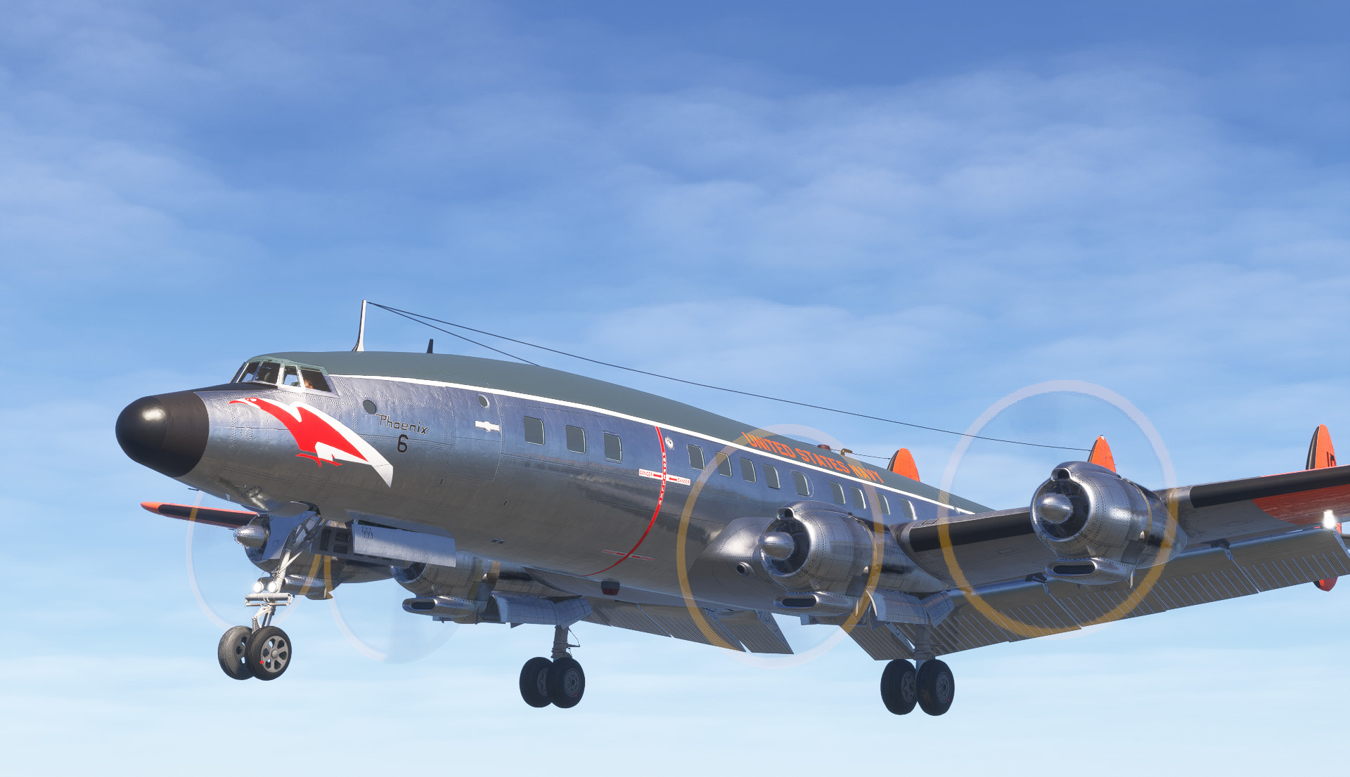 Lockheed C-121J US Navy Phoenix 6 | 1962 - Aircraft Liveries for