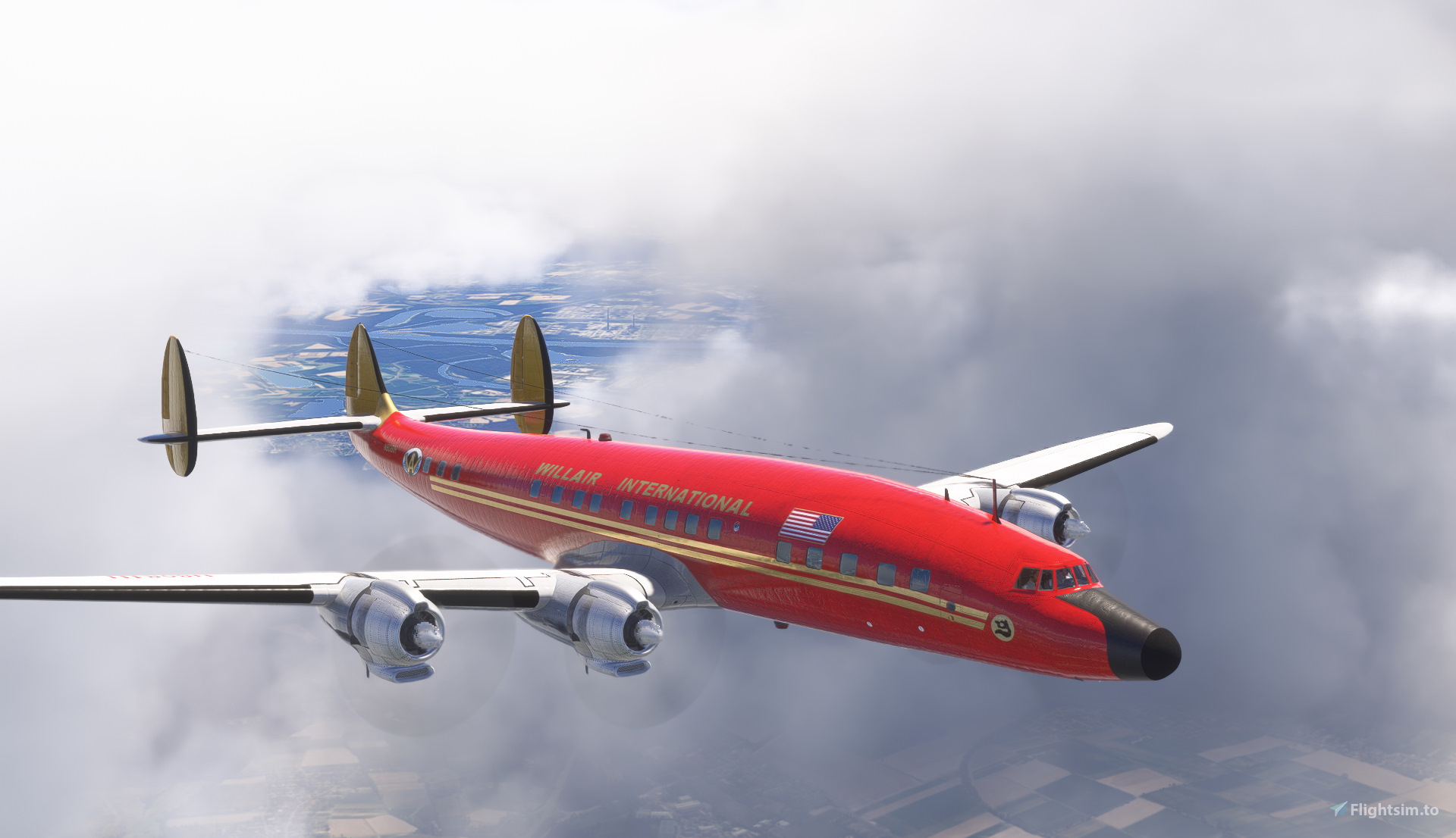 REDWING SIM L-1049 Liveries for MSFS | Flightsim.to