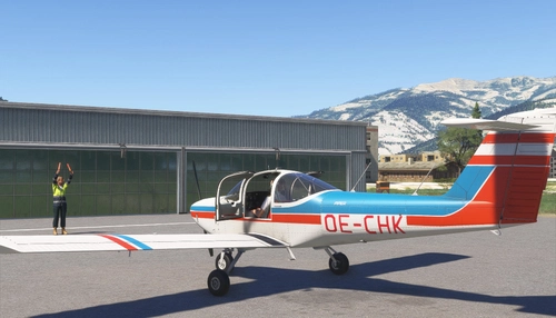 Piper PA-38 Tomahawk OE-CHK Flugring Salzburg