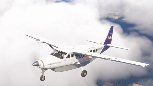 Cessna C208B Caravan FedEx N747FE