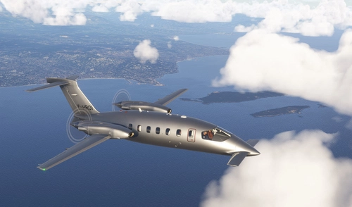 Piaggio P180 Avanti Oyonnair F-HROI (+Dynamic Registraton)