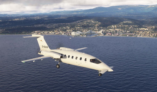 Piaggio P180 Avanti MFS D-IGOB (+Dynamic Registraton)