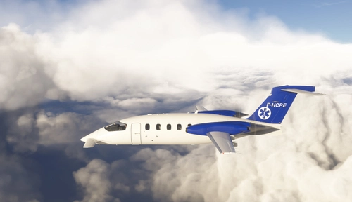 Piaggio P180 Avanti Oyonnair F-HCPE (Dynamic Registration)