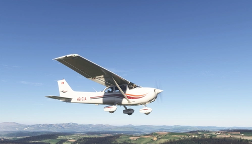 Asobo Cessna C172SP HB-CIA
