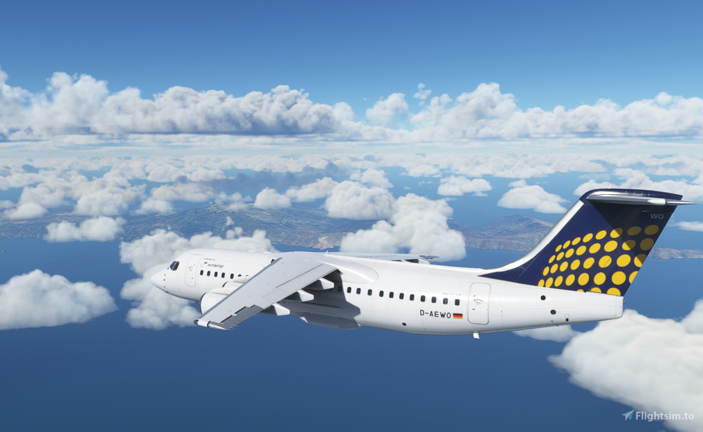 BAe 146-300 Lufthansa Regional D-AEWO (native Version) for Microsoft ...
