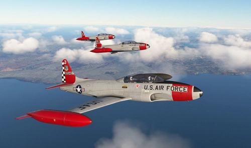 Lockheed T-33A USAF NAS Keflavik 3-Pack | 1980