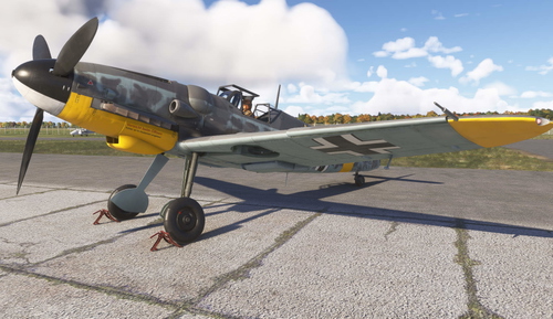 Messerschmitt Bf 109G-6 Black 8 D-FMGS