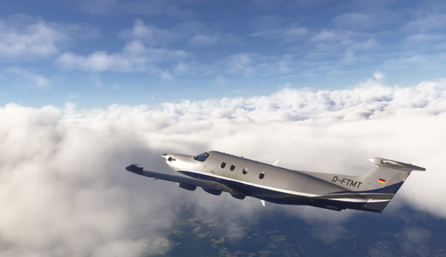 Pilatus PC-12 QuinetiQ D-FTMT
