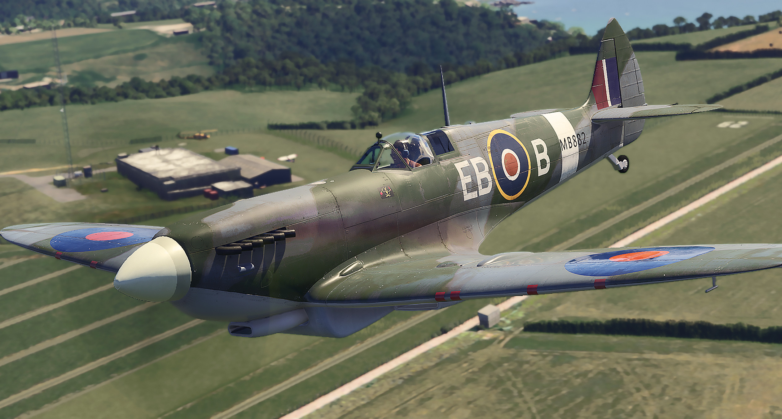 Spitfire Mk XII 41 Squadron MB882 - Image 2
