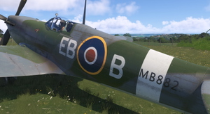 Spitfire Mk XII 41 Squadron MB882 thumbnail 5