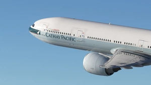 Cathay Pacific Classic [B-KQW] w/Cabin PMDG B777-300ER thumbnail 1