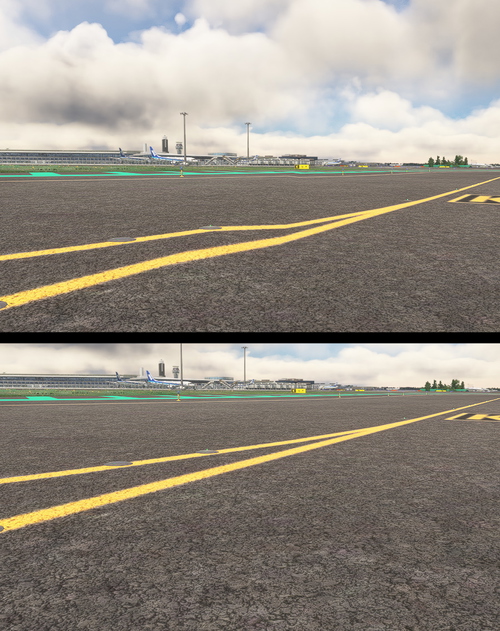 RJAA Narita International Airport Drzewiecki Design Terrain fixes