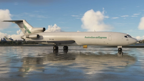 Australian airExpress (VH-VLG "Julie") | FlightSim Studio B727-200F Freighter