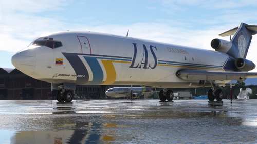 Líneas Aéreas Suramericanas (HK-4262) | FlightSim Studio B727-200F Freighter