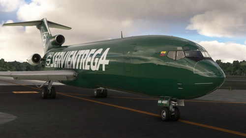 Servientrega "Green Iguana" (HK-4607) | FlightSim Studio B727-200F Freighter
