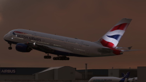 British Airways G-XLEA [4K] | FlyByWire A380 thumbnail 2