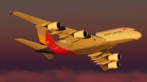 Asiana Airlines HL7625 [4K] | FlyByWire A380 thumbnail 7