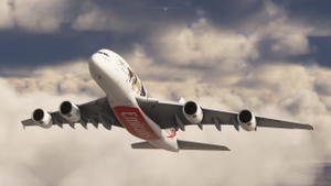 Emirates "United for Wildlife" A6-EOM [4K] | FlyByWire A380 thumbnail 6