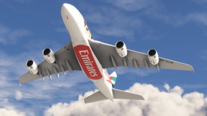 Emirates "United for Wildlife" A6-EOM [4K] | FlyByWire A380 thumbnail 7