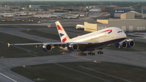 British Airways G-XLEG [4K] | FlyByWire A380 thumbnail 3