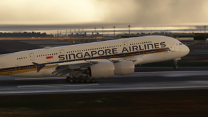 Singapore Airlines 9V-SKY [4K] | FlyByWire A380 thumbnail 3