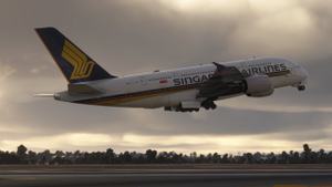 Singapore Airlines 9V-SKY [4K] | FlyByWire A380 thumbnail 8