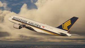 Singapore Airlines 9V-SKY [4K] | FlyByWire A380 thumbnail 9