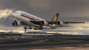 Singapore Airlines 9V-SKY [4K] | FlyByWire A380 thumbnail 11