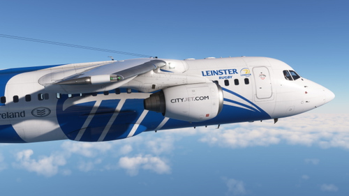 CityJet Leinster EI-RJX | JustFlight RJ Professional