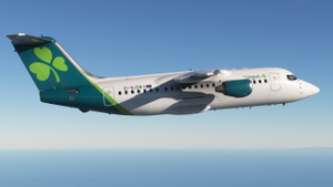 Aer Lingus EI-RJD RJ85 | JustFlight RJ Professional thumbnail 7