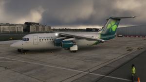 Aer Lingus EI-RJD RJ85 | JustFlight RJ Professional thumbnail 4