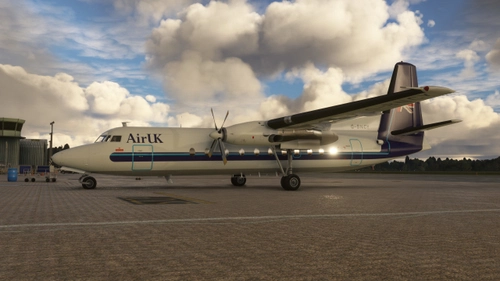 AirUK G-BNCY | Freeware Bgaurant Fokker 27-500 