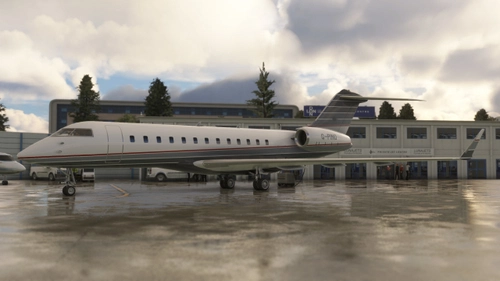 PinStripe Jets (G-PINQ)  | Freeware Global 6000