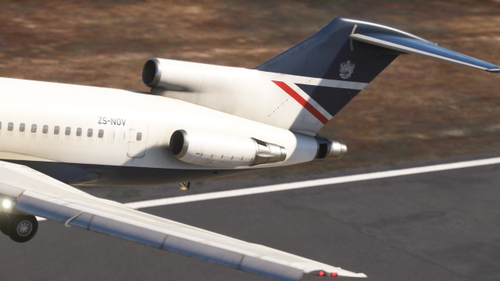 British Airways (Comair) Landor Pack w/Cabin | FlightSim Studios B727 Passenger