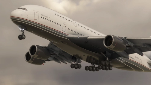 Pinstripe Jets "Godzilla" G-PINZ | FlyByWire A380