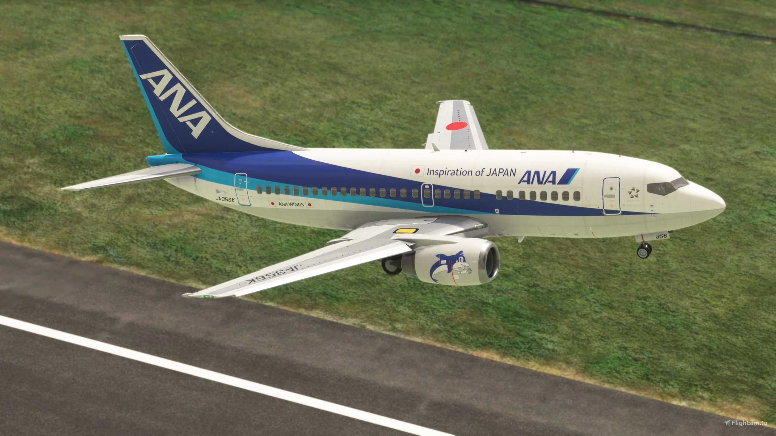 全日空商事 ANA BOEING 737-500 | 1:200 JA306K 全日空商事 [Pre-order item] 737-500 ANA All Nippon Airways
