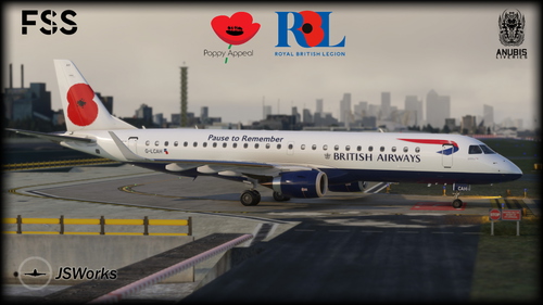 BA CityFlyer "Pause to Remember" Remembrance Day | FSS E190
